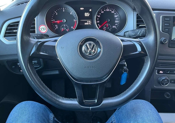 Volkswagen Golf Sportsvan cena 41900 przebieg: 229000, rok produkcji 2014 z Lidzbark Warmiński małe 529